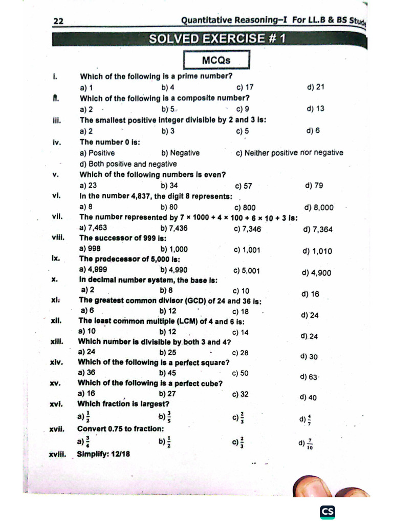Math Course Chapter No 1 | PDF