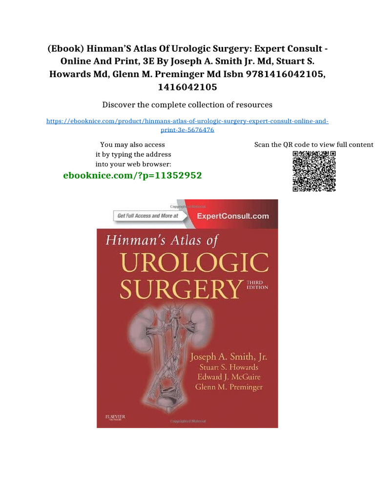 Hinman's Atlas of Urologic Surgery 第4版 Amazon.com: Hinman's
