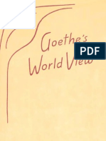 Rudolf Steiner - Goethe's World View
