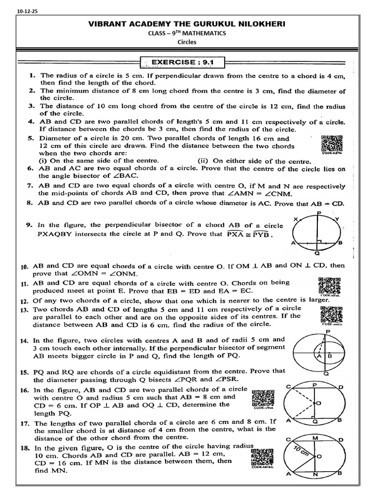 Circles 10-12-25 | PDF