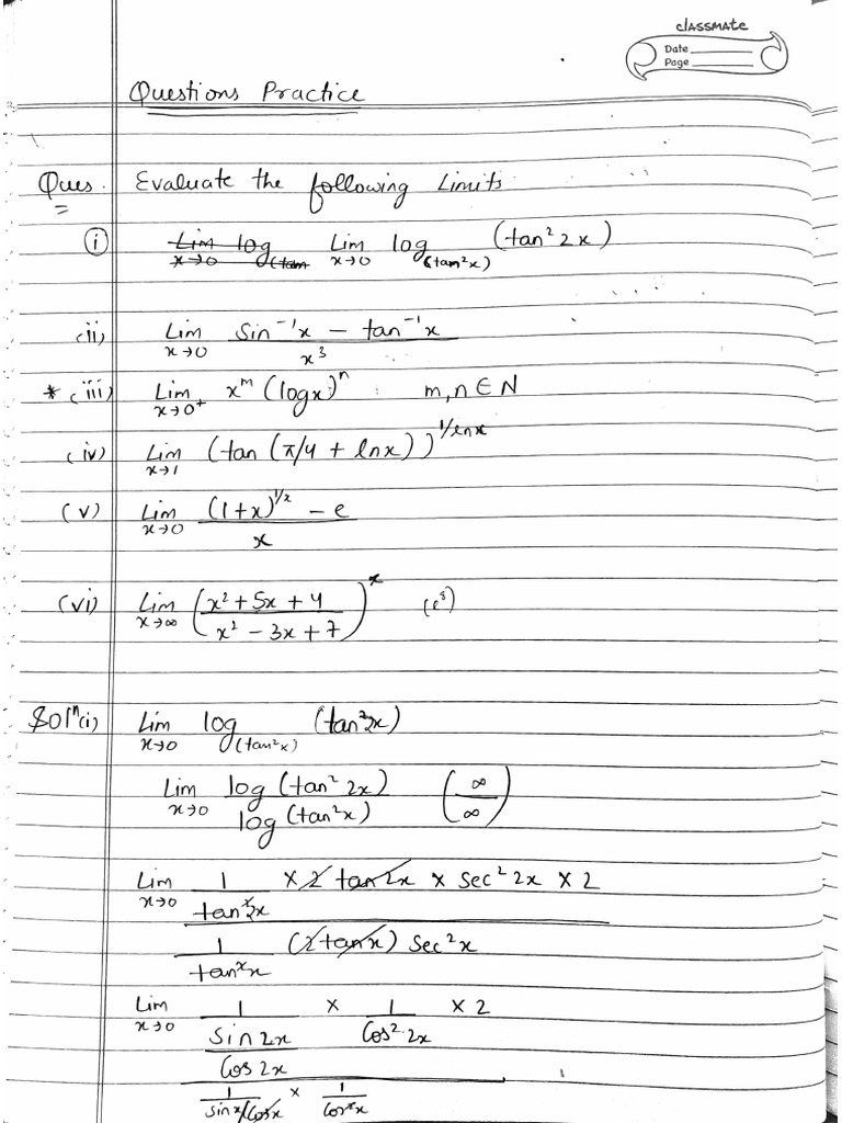 Questions Practice NOTE BOOK | PDF