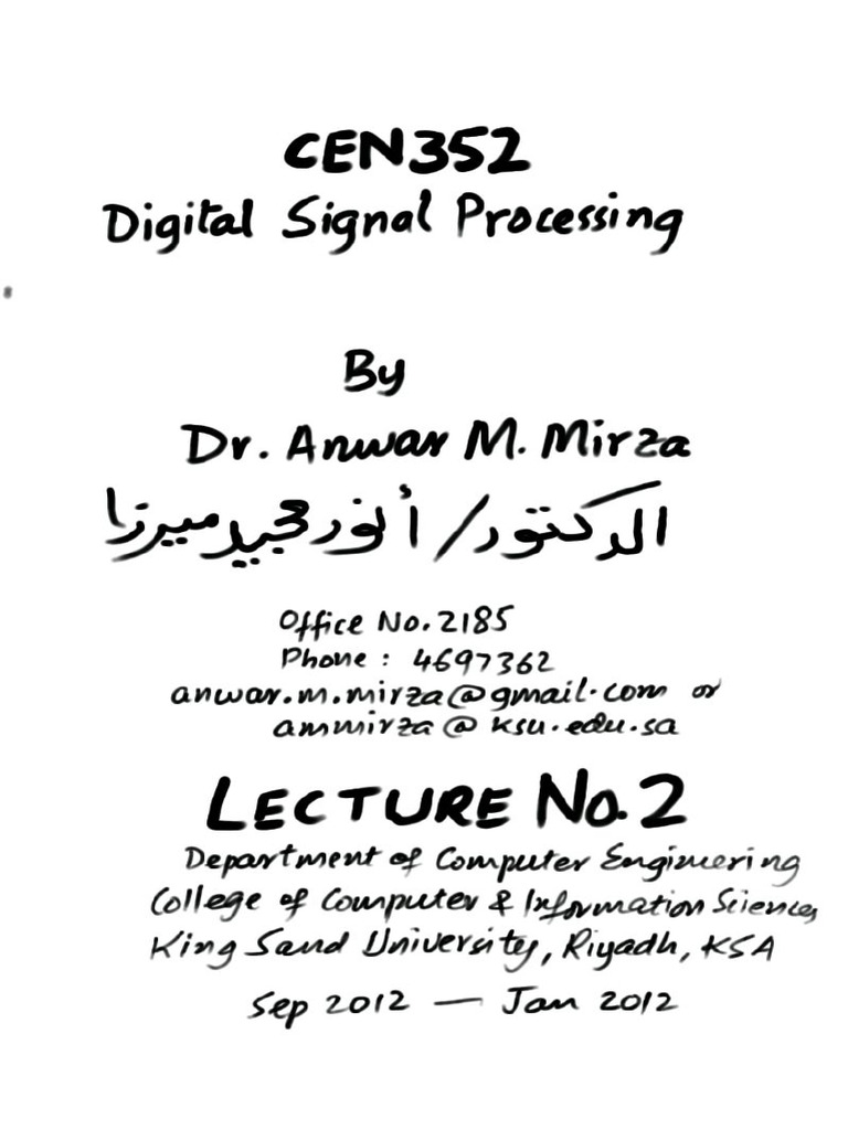 Lecture 02 | PDF
