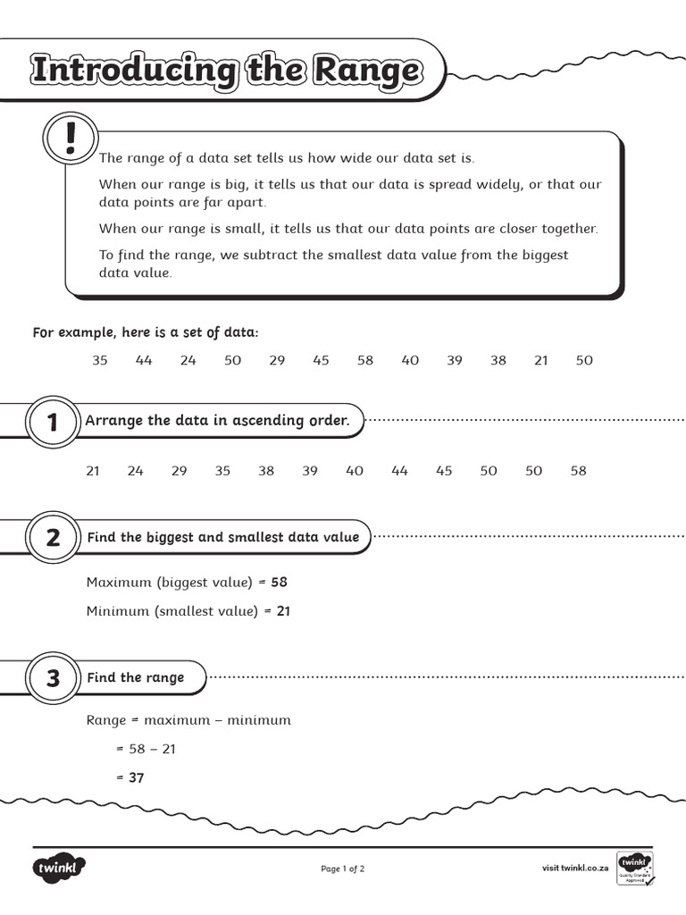 Za M 1753033266 Introducing The Range Activity Sheet Ver 1 | PDF ...