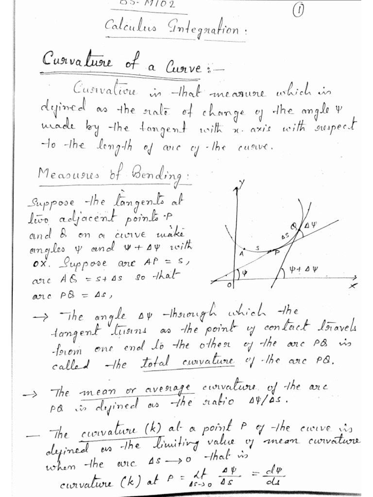 Curvature Evolute Involute | PDF