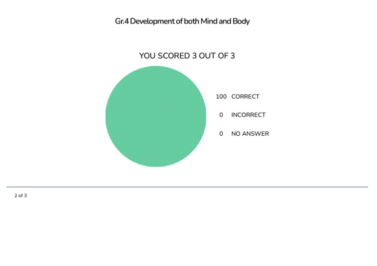 Nearpod - Gr.4 Development of Both Mind and Body To Achieve | PDF