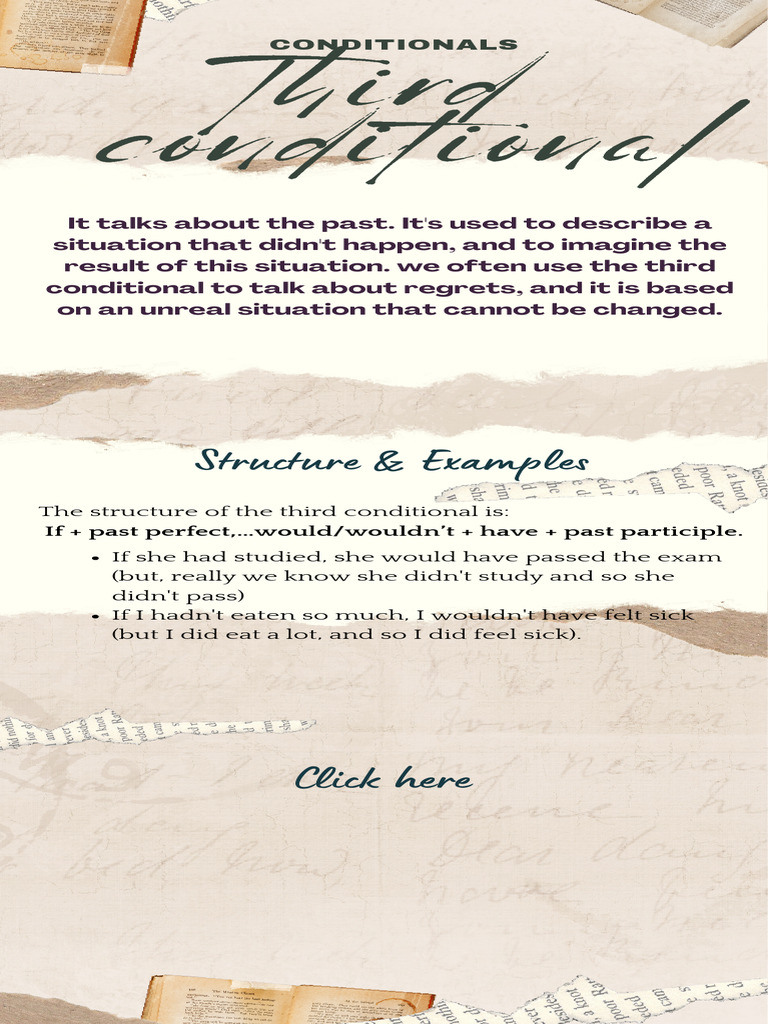3rd Conditional | PDF