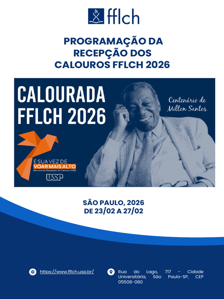 Programação Final - SRC - FFLCH - 2026 | PDF
