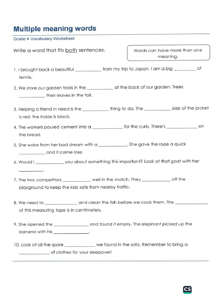 Worksheet 2 | PDF