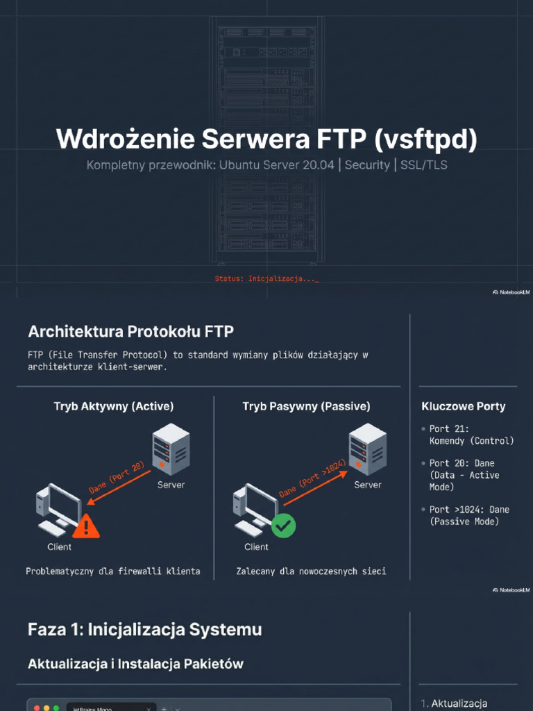 Secure VSFTPD Server Deployment | PDF