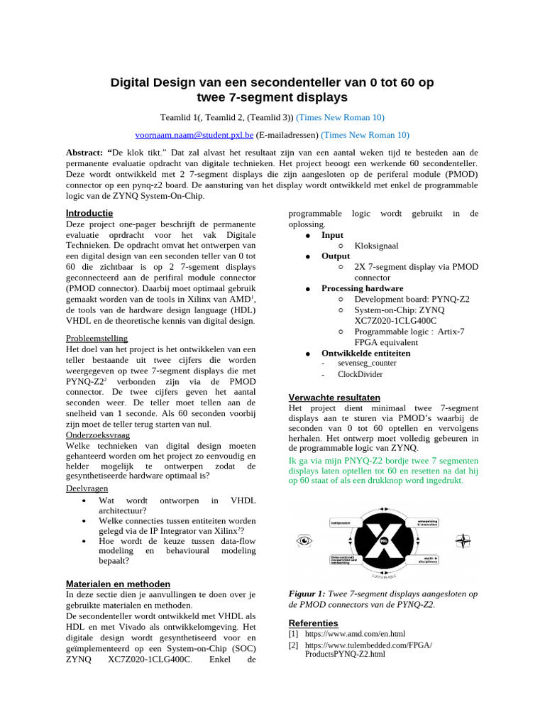 Project Digital Design | PDF