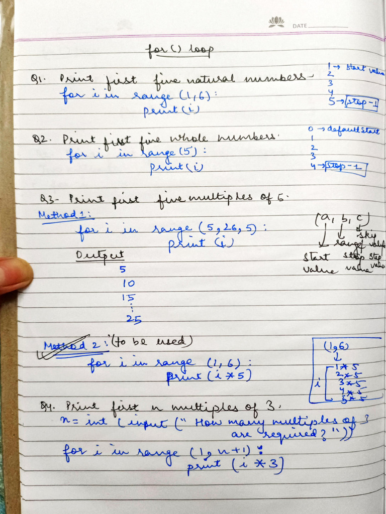 For Loop | PDF