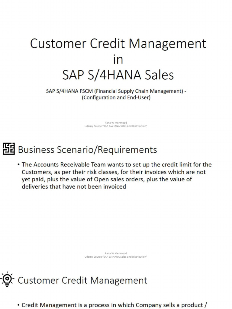 SAP+S4HANA+Sales+and+Distribution+ +section+ | PDF