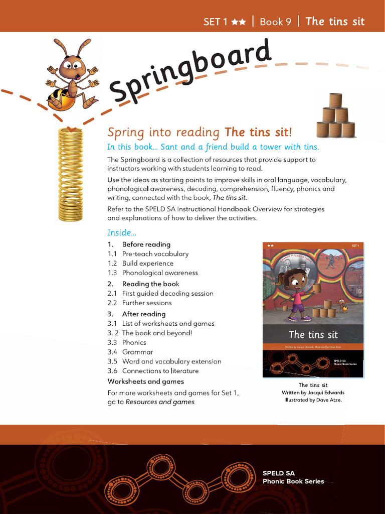 The Tins Sit Springboard - 1 | PDF