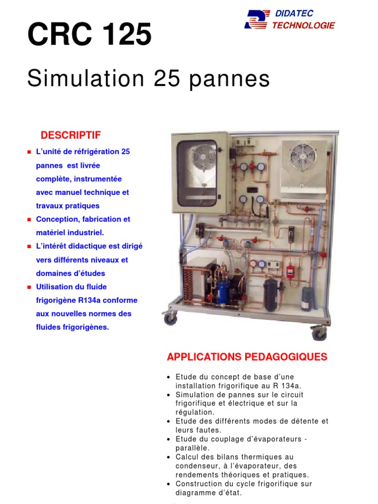 Manuel Pratique De Depannage Frigorifique Et Electrique Pdf Frigo Panne | PDF | Réfrigération | Thermodynamique