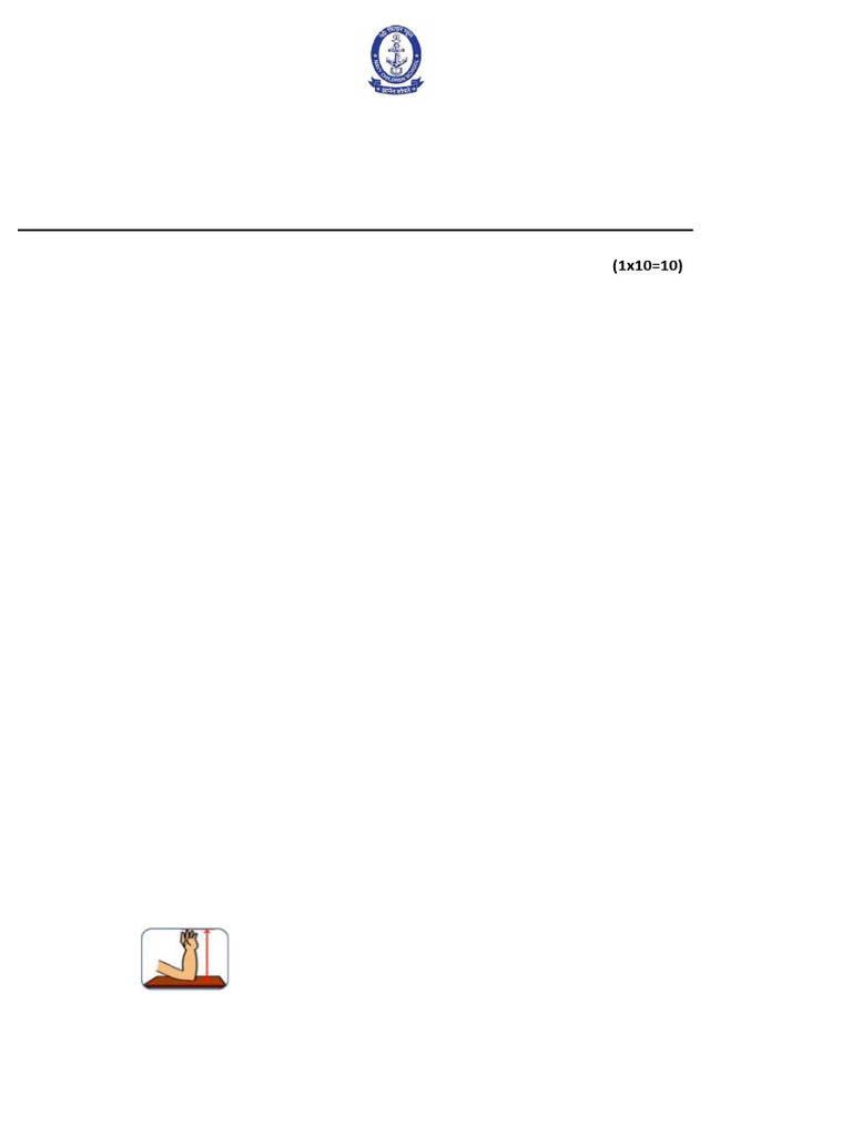 Maths Model QP - Class 2 | PDF | Subtraction
