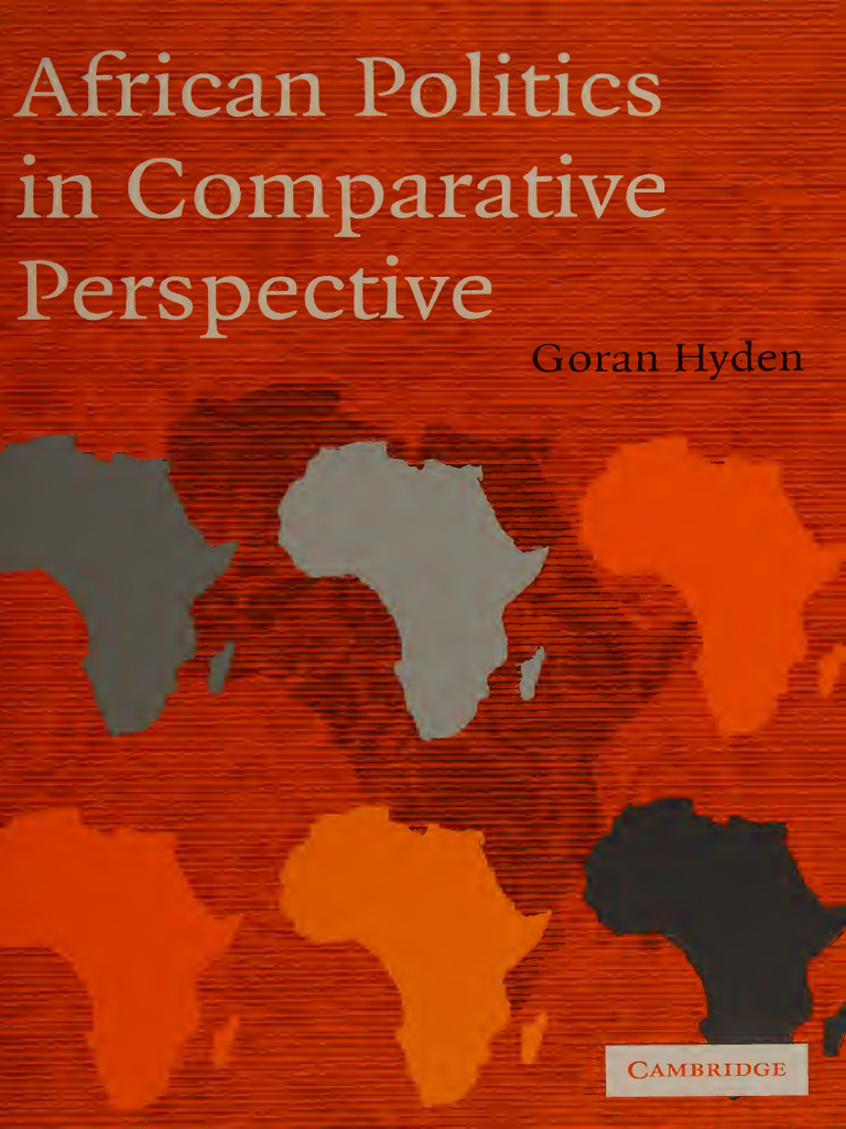 African Politics in Comparative Perspective - Goran Hyden | PDF | Institution | Africa