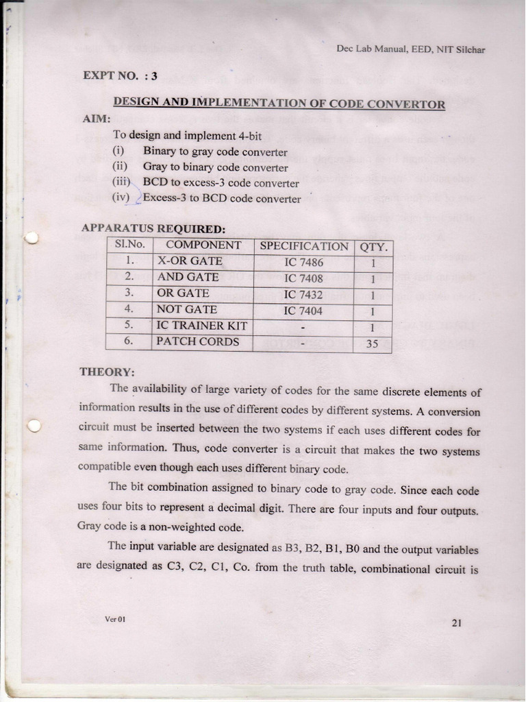 Exp 3 | PDF
