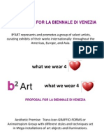 What We Wear 4: Proposal For La Biennale Di Venezia