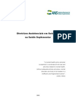 Diretrizes Assistenciais em Saúde Mental Na Saúde Suplementa