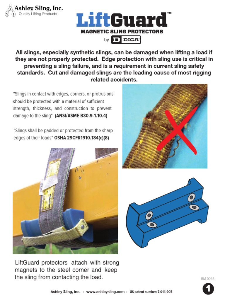 LiftGuard Magnetic Sling Protectors | PDF