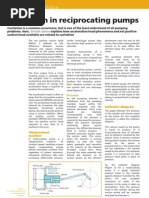 Cavitation in Reciprocating Pumps
