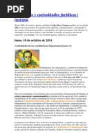 Anécdotas y curiosidades jurídicas