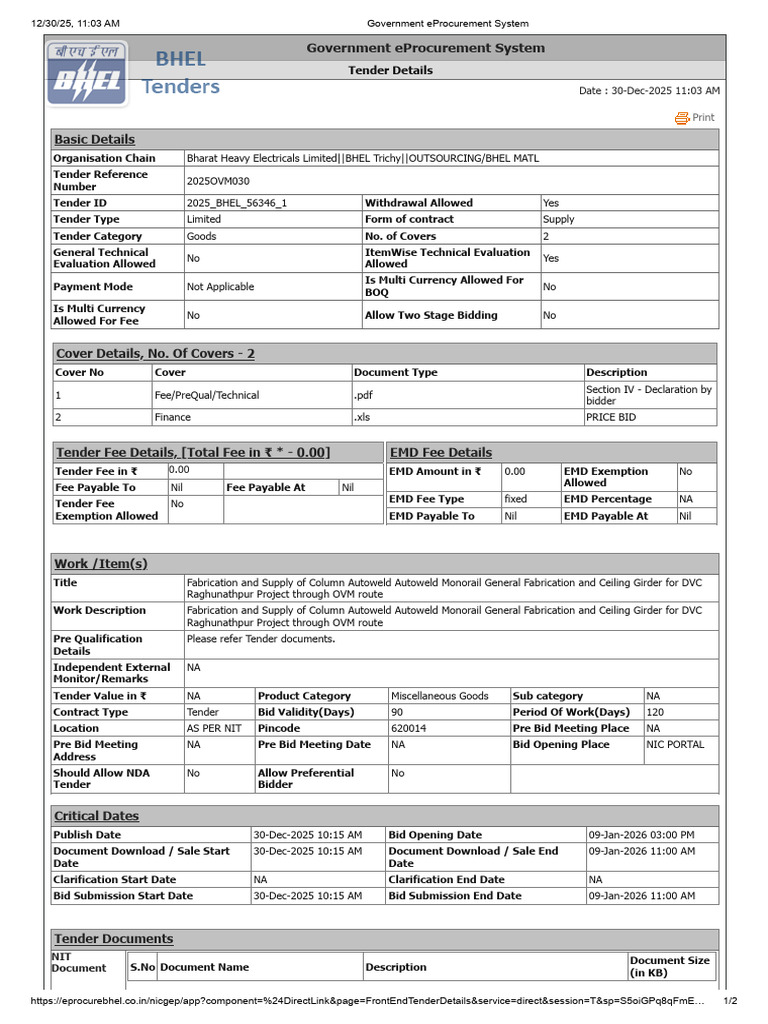 Government EProcurement System | PDF | Business