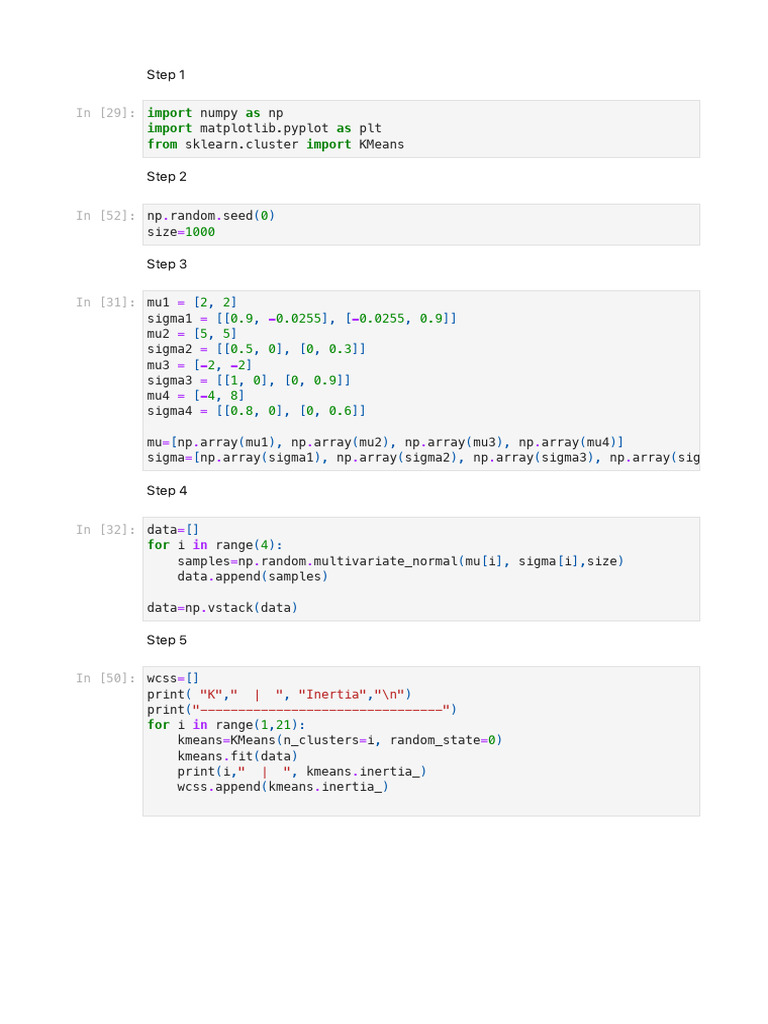 Reya Lab2 | PDF | Cluster Analysis | Statistical Analysis