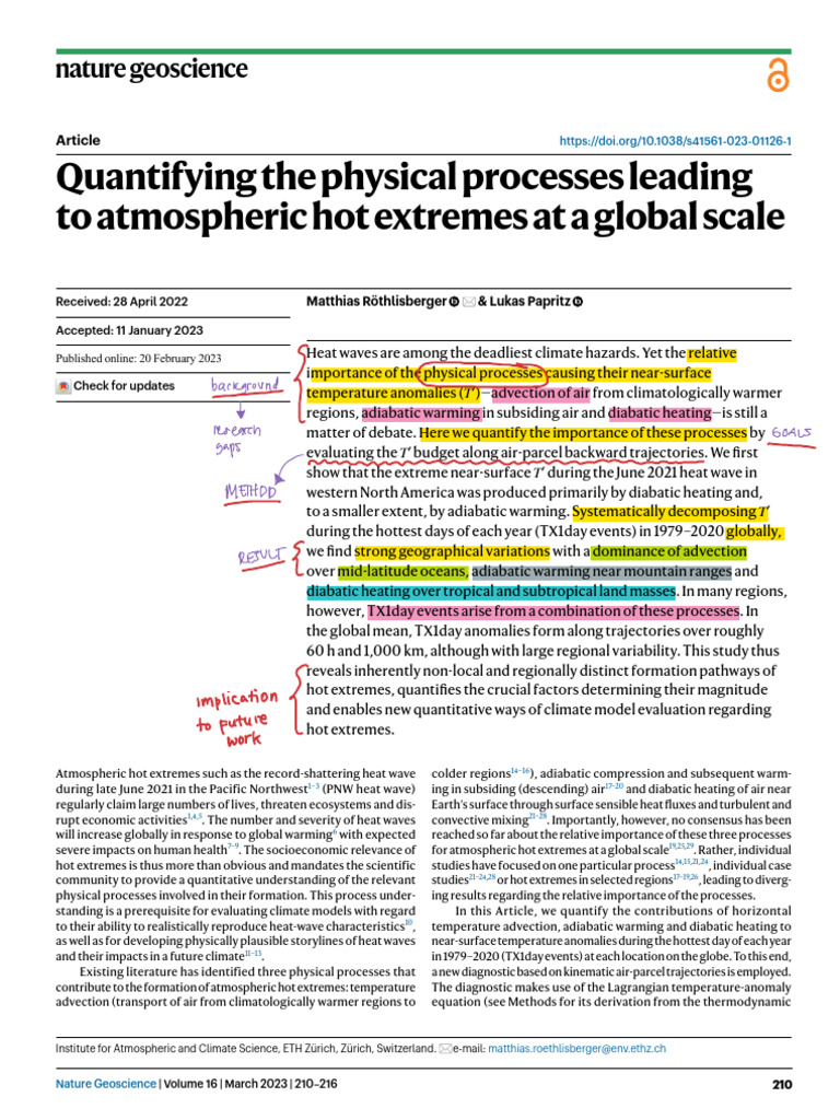 0 - Rothlisberger - Quantifying The Physical Processes Leading To ...