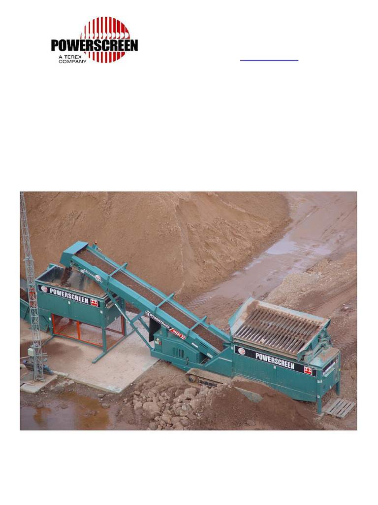 Powertrack 1400 24-01-2007 | PDF | Machines | Vehicles
