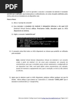 3 - Executando o Emulador Do Android