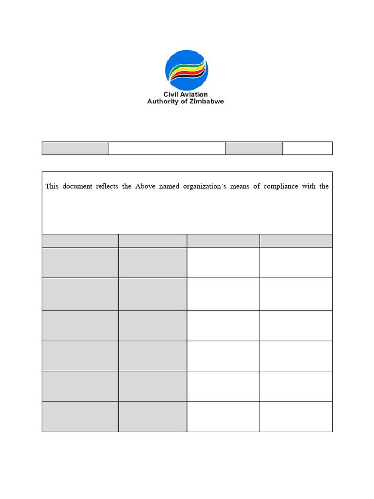 CA Form 213 Statement of Compliance | PDF | Aviation