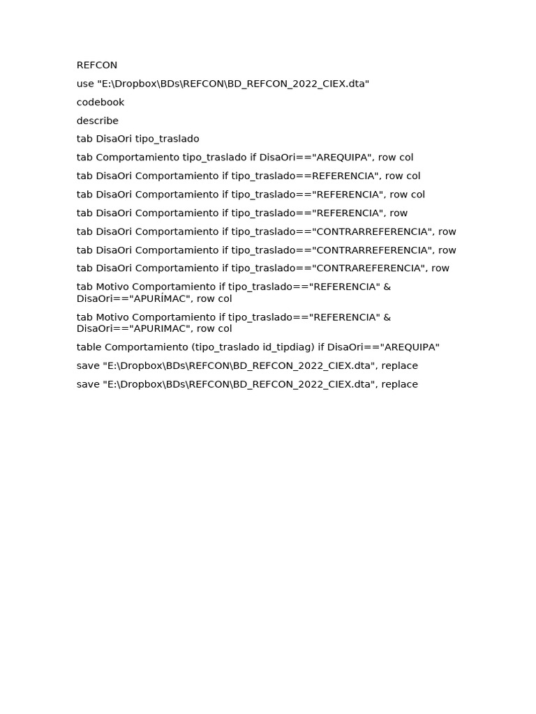 REFCON Algoritmos | PDF