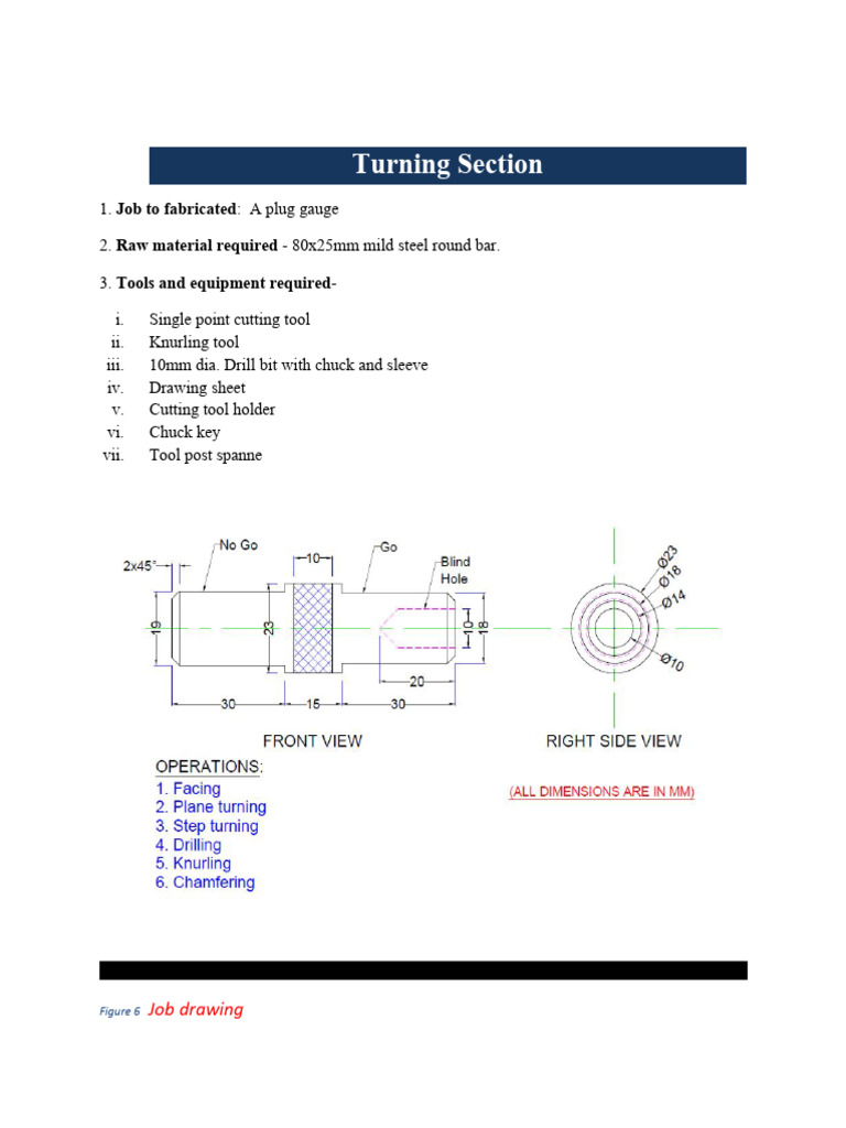 Lathe Study Material-1 | PDF | Mechanical Engineering | Metalworking