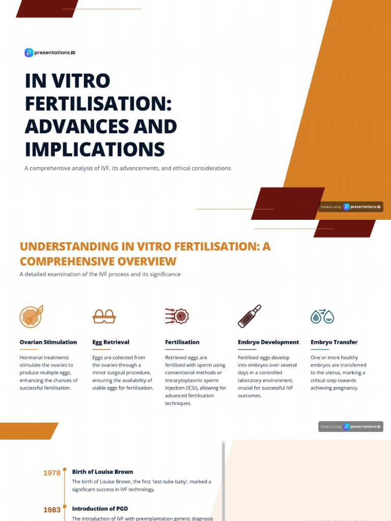 In Vitro Fertilisation Analysis | PDF