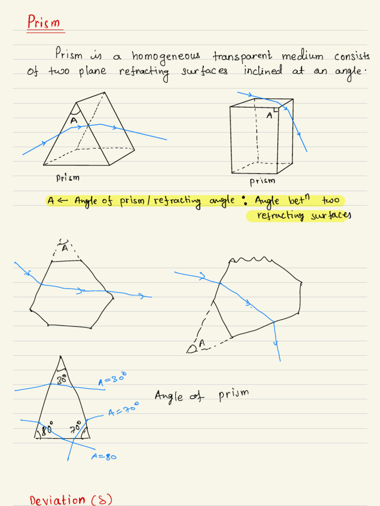Ray Optics and Optical Instruments | PDF | Atomic | Applied And ...