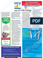 GHB, Clinical Trials, PI/CMIs, New Products and Much More