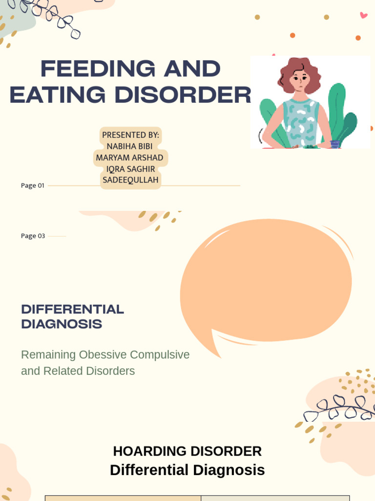 Feeding and Eating Disorders | PDF | Bulimia Nervosa | Binge Eating ...