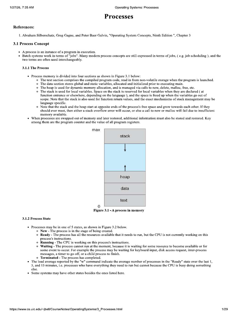 Processes Book | PDF