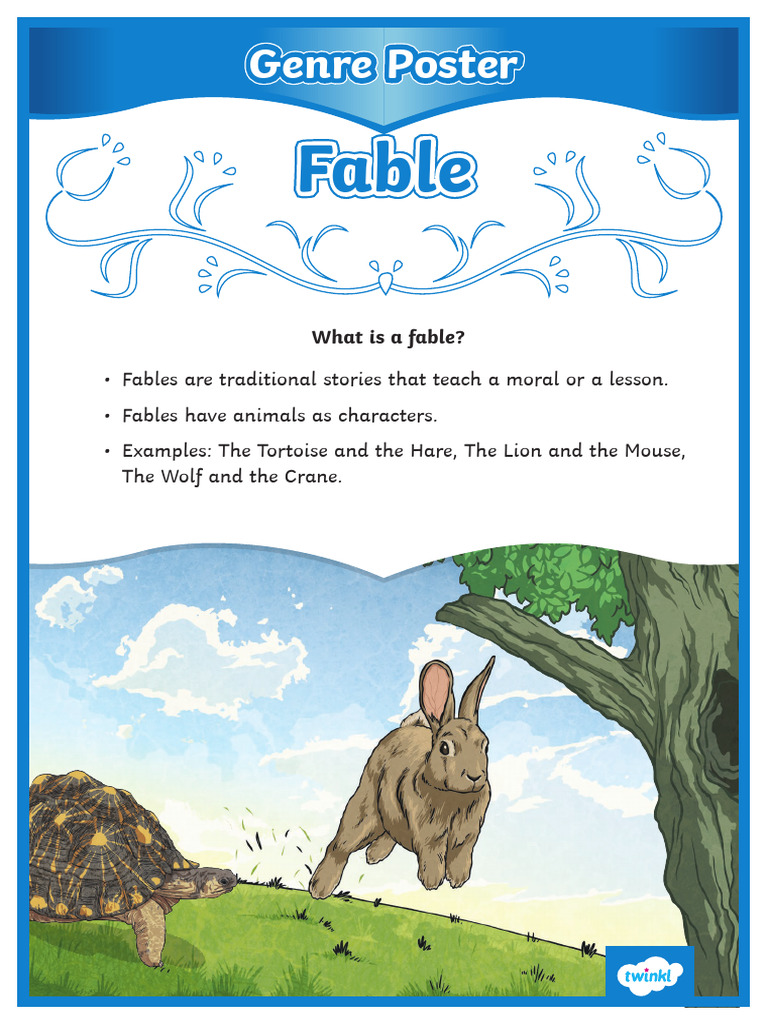 Genre Poster Fables | PDF