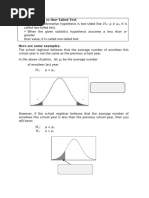 Left vs Right Tail Hypothesis Tests | PDF