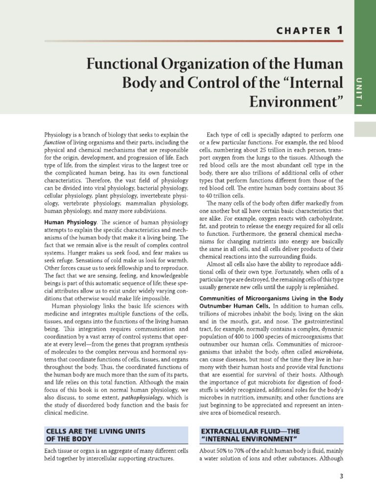 General Physiology and Cell Guyton and Hall | PDF