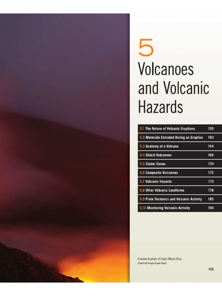CHAPTER 5 Volcanoes and Volcanic Hazards | PDF