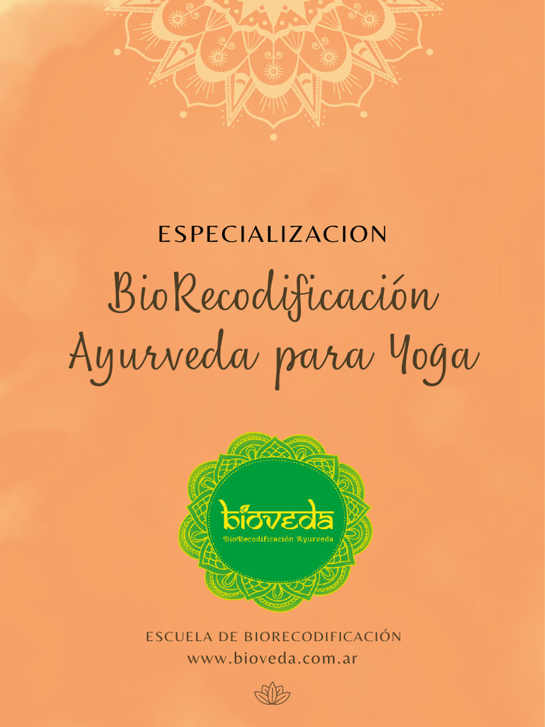 BioRecodificación Ayurveda Para Yoga Linktree | PDF | Yoga | Ayurveda