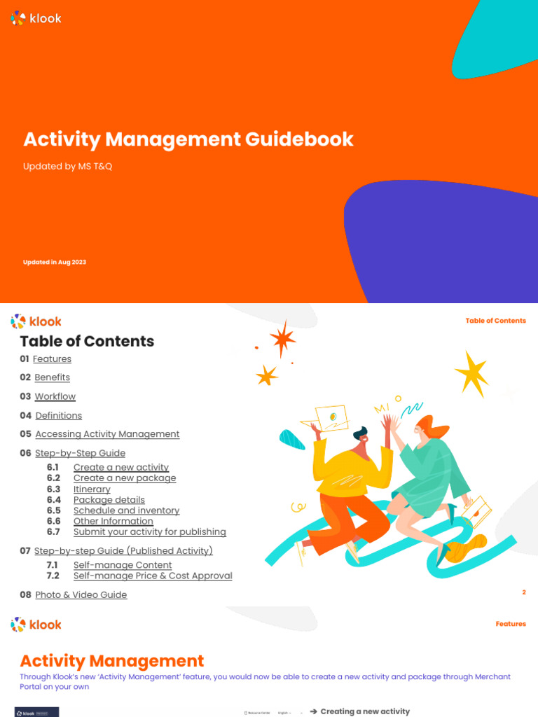 (Merchant) Activity Management Guidebook | PDF | Qr Code