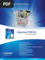 Aspose - Pdf.Kit Brochure