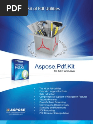 Aspose.Pdf.Kit Brochure
