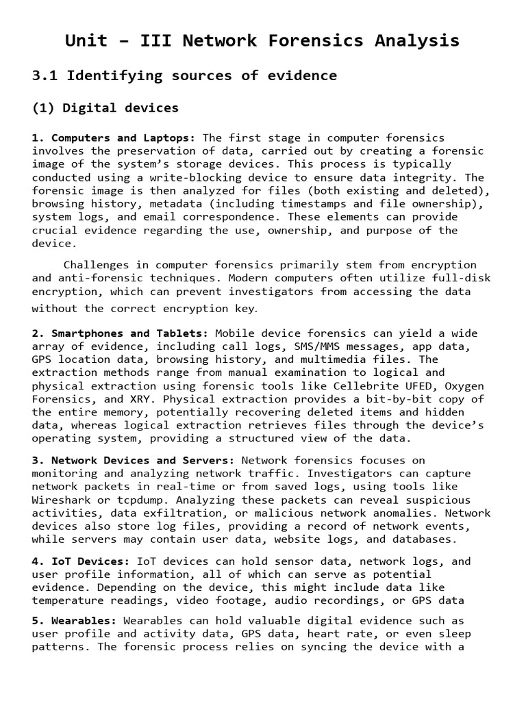 NetworkForensics Unit 3 | PDF | Cloud Computing | Software As A Service