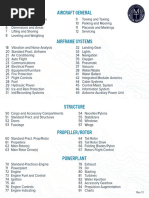 ATA Chapter List for Aircraft Maintenance | PDF