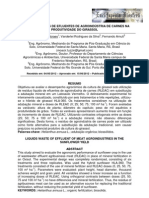 2012 Moraes - RESÍDUOS LÍQUIDOS DE EFLUENTES DE AGROINDÚSTRIA DE CARNES NA PRODUTIVIDADE DO GIRASSOL